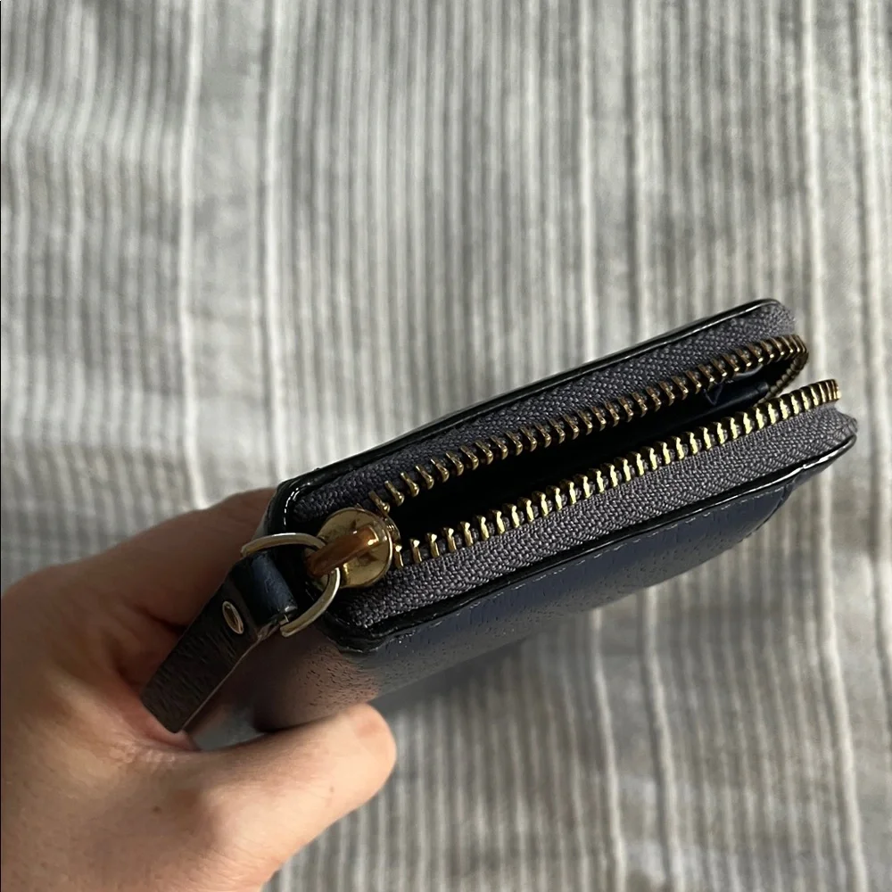Kate Spade Midnight Blue Zip Wallet